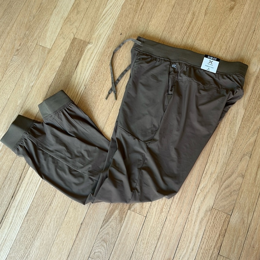 NWT! Kenneth Cole 4-Way Stretch Slim Fit Active Jogger - Medium